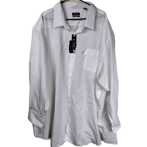 Tall Alfani Size 22 White Dress Shirt 